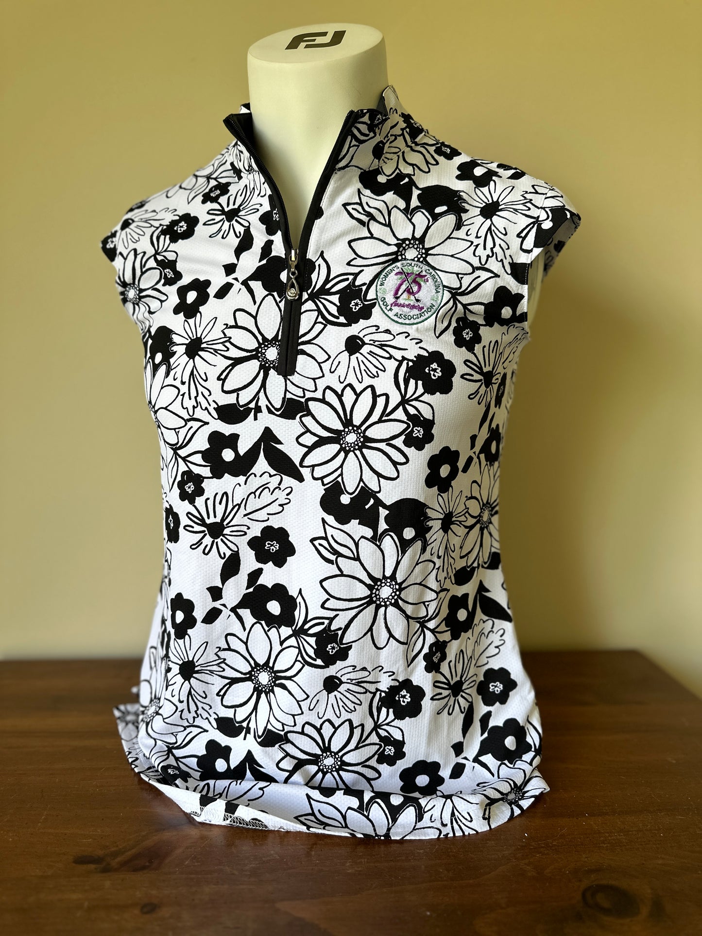 7th Black and White Flower