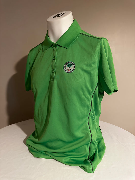 Classic Button Down Green Polo