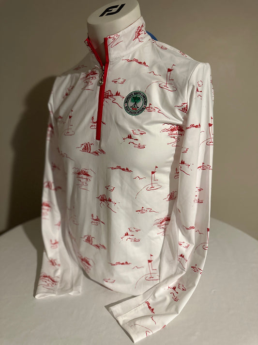 SanSoleil White Course Zip Up